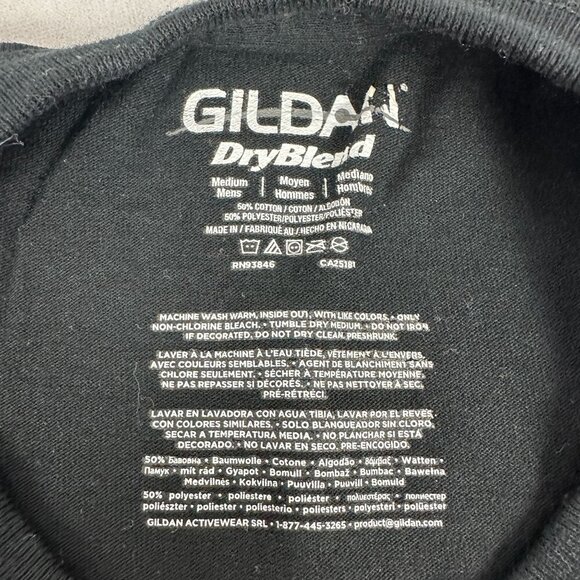 Gildan DryBlend Mens Short Sleeved Chikundunka Puerto Rico T-Shirt Size M - Picture 3 of 4